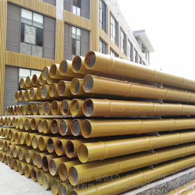 仿竹纹铝圆管尺寸规格型号型材厂